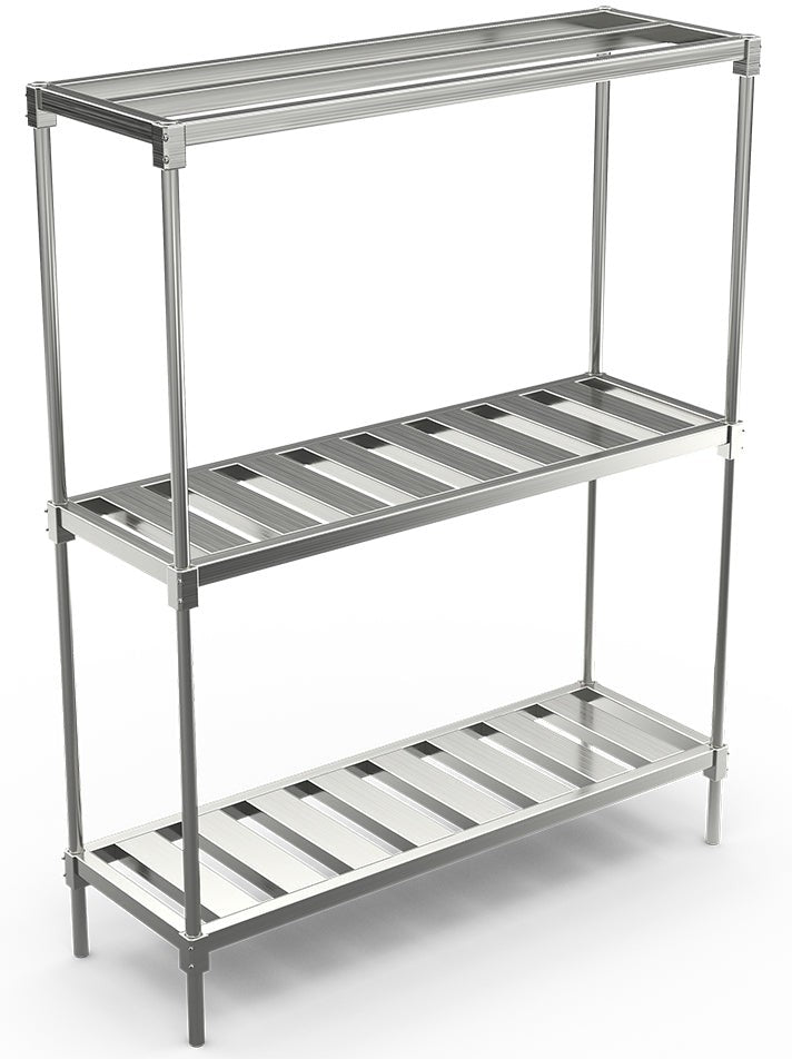 Winholt - 20" Aluminum E-Channel Shelves Beer Keg Racks - BKR-722076