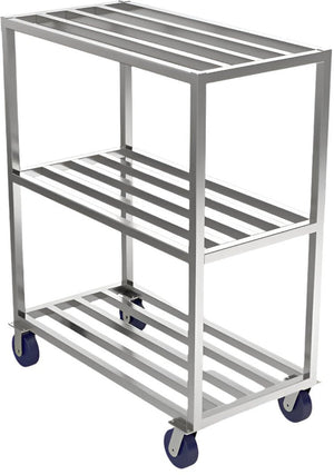 Winholt - 20" Aluminum Tubular Cooler and Backroom Shelving With 2 Shelves - ALSCS-36-220