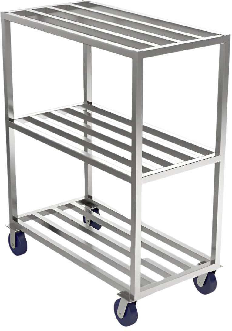 Winholt - 20" Aluminum Tubular Cooler and Backroom Shelving With 3 Shelves - ALSCS-36-320-72H