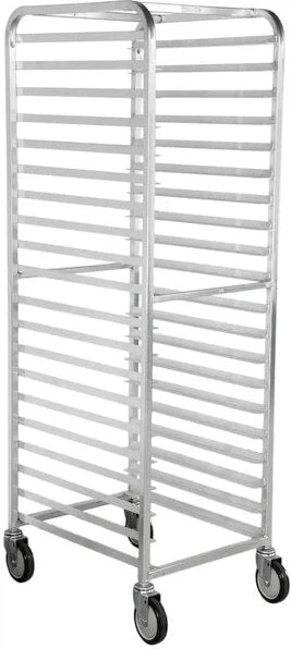 Winholt - 20 Pan End Load Medium-Duty Aluminum Sheet Pan Rack - AL-1820B