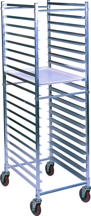 Winholt - 21" Knock-Down Pan Rack With Reinforced Sides And Straight Upright - AL-1820B-KD-XB2S (Special Order 4-6 Weeks)