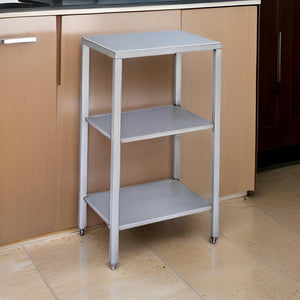 Winholt - 22" x 16", 16 Ga 304 Stainless Steel Top Scale Stand With 3 Shelves - ES-S1622