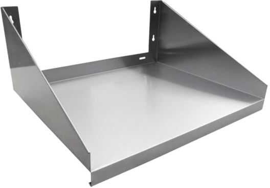 Winholt - 24" Stainless Steel Microwave Shelf - SSMS-2424