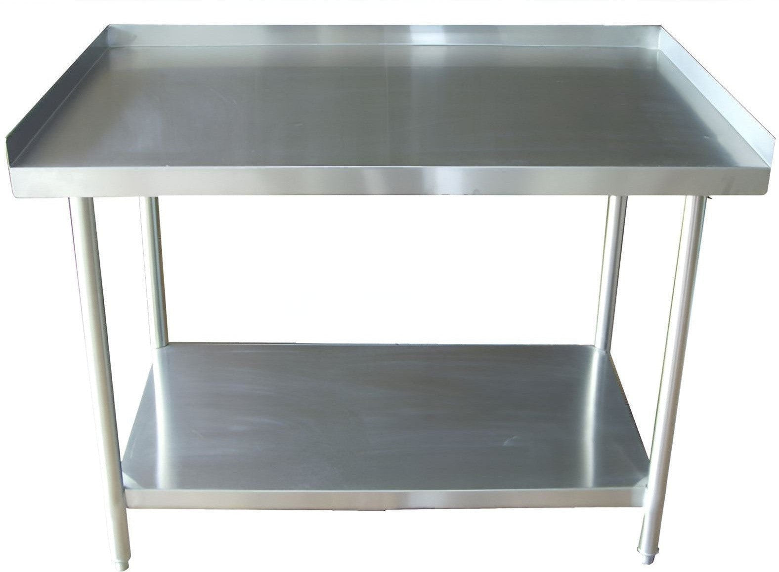 Winholt - 24" x 23" x 25" 14 Gauge Stainless Steel Equipment Stands with Undershelf and Mobile Unit with Casters - ES2423MLC-25H (Special Order 4-6 Weeks)