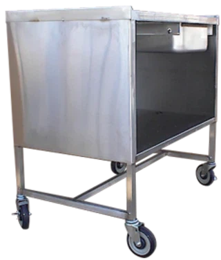 Winholt - 24" x 24" Stainless steel Sample Demo Table - SSSC-2424MSD (Special Order 4-6 Weeks)