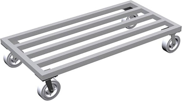 Winholt - 24" x 42" Aluminum Mobile Dunnage Rack - MDR-2442