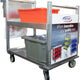 Winholt - 26" Curbside Pickup & Delivery Cart - ALMCS-36-224-RCUH-HF (Special Order 4-6 Weeks)