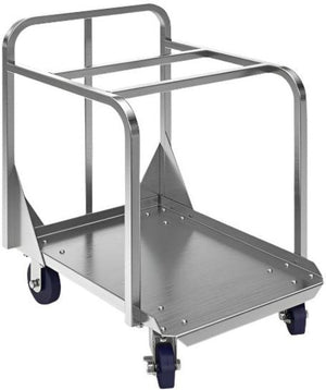 Winholt - 27" Aluminum Sheet Pan Truck With Stainless Casters - D2027-BPC-SSC (Special Order 4-6 Weeks)