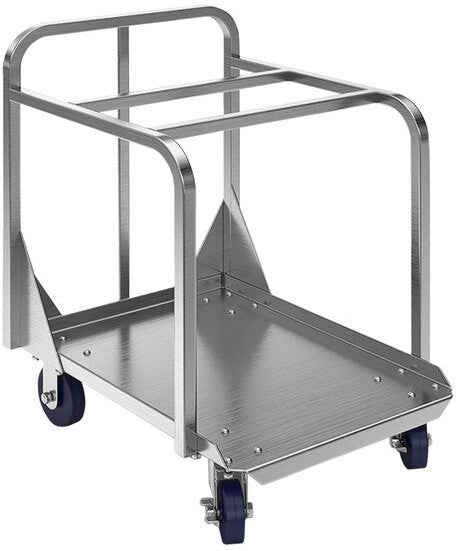 Winholt - 27" Aluminum Sheet Pan Truck With Stainless Casters - D2027-BPC-SSC