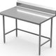 Winholt - 30" x 60" Work Table With 14/304 Stainless Steel Top with 6" Backsplash and Mobile Unit with Casters - DTBB-3060-14-MLC