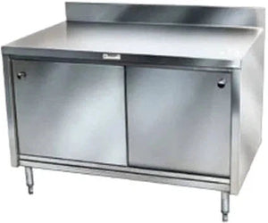 Winholt - 30" x 96" Stainless Steel Storage Cabinet with Overshelf - STCT-BBD3096-OS