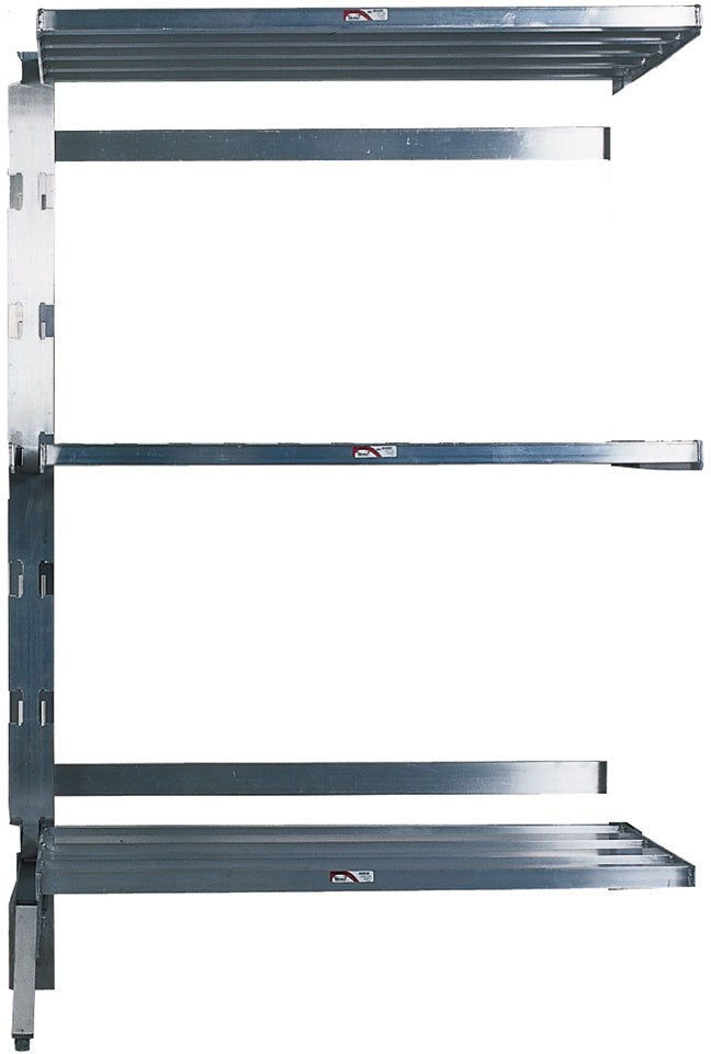 Winholt - 36" x 21" 4 Shelves Aluminum Tubular Shelf & Add On Kit - SCAS-2136-3-AU