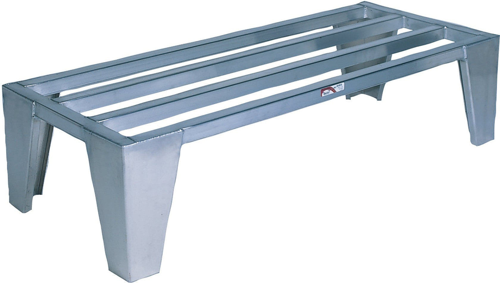 Winholt - 4 ft, 24″ Width Aluminum Heavy Duty Gusset Leg Dunnage Rack - DRAL-4-1224