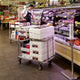 Winholt - 48" Aluminum Sani Stock Cart With Tubular Shelves - ALUC-2-2048-6W (Special Order 4-6 Weeks)