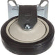 Winholt - 5" Rigid Plate Polyurethane Wheel Caster For Can Rack with Full Dust Cover - 743WFDC (Special Order 4-6 Weeks)