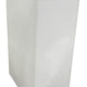 Winholt - 50 Lbs Flour / 75 Lbs Sugar Capacity White Polyethylene Ingredient Bin - 148BIN-WH