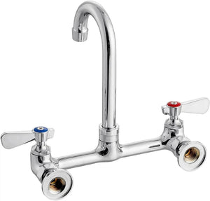 Winholt - 6" Rigid Gooseneck Backsplash Mount Spout Faucet - WS-GSSM-6ST (Special Order 4-6 Weeks)