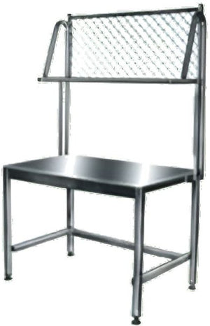 Winholt - 72" Aluminum Table Mount Boat Rack with 1 Divider - ALB-72T-1DV