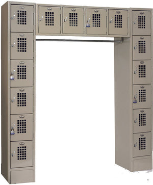 Winholt - 72" x 18" 16 Person Garment Locker - WL-16-CB (Special Order 4-6 Weeks)