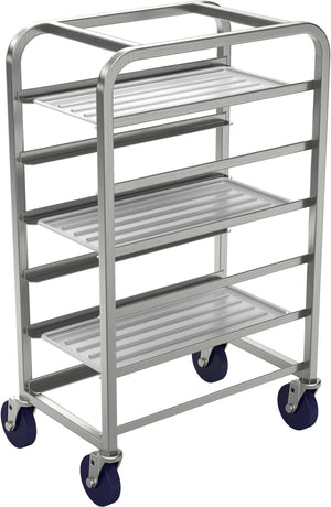 Winholt - Holds 10-12″ Stainless Steel Platter Cart - SS-1210