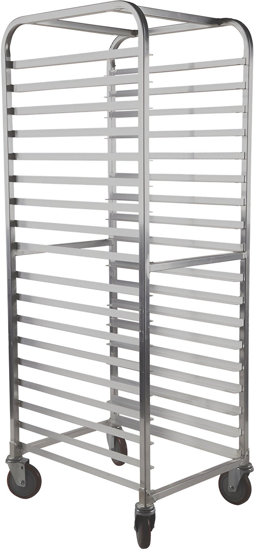 Winholt - Holds 12-18" Trays Heavy Duty, Sold Top Plate Casters Pan Rack - AL-1812BP-HD-ST (Special Order 4-6 Weeks)