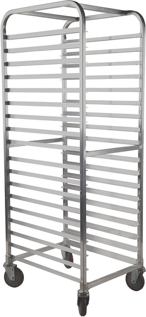 Winholt - Holds 12-18" Trays Heavy Duty, Sold Top Plate Casters Pan Rack - AL-1812BP-HD-ST (Special Order 4-6 Weeks)