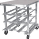 Winholt - Holds 162 #10 Cans Full Size Aluminum Can Rack Stationary with Adjustable Feet - CR-162AJ