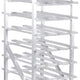 Winholt - Holds 162 #10 Cans Full Size Aluminum Can Rack Stationary with Adjustable Feet - CR-162AJ