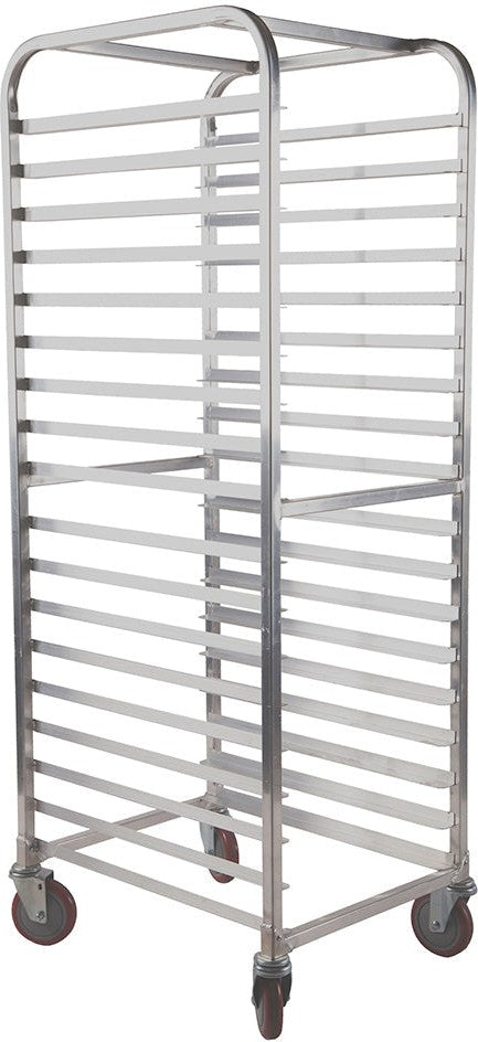 Winholt - Holds 20-18″ Trays, 2 Locking Casters Medium Duty and End loading Pan Racks - AL-1820B-2LC (Special Order 4-6 Weeks)