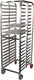 Winholt - Holds 20-18″ Trays Heavy Duty, End loading HD Reinforced Sides Pan Rack With 2 Locking Casters - AL-1820B-XB-2LC (Special Order 4-6 Weeks)