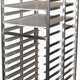 Winholt - Holds 20-18″ Trays Heavy Duty, End loading HD Reinforced Sides Pan Rack With 2 Locking Casters - AL-1820B-XB-2LC