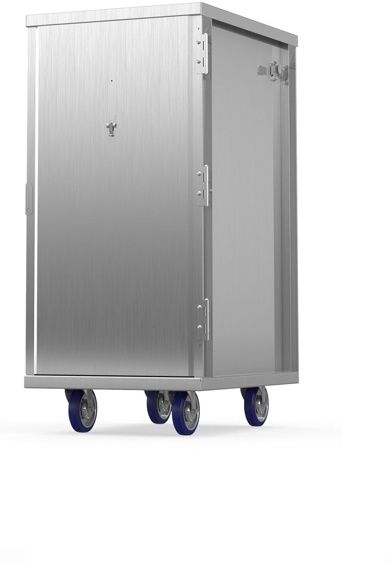 Winholt - Holds 32, 18″ x 26″ Pans Aluminum Enclosed Cabinet With Locking Casters - EC1832-C-LC