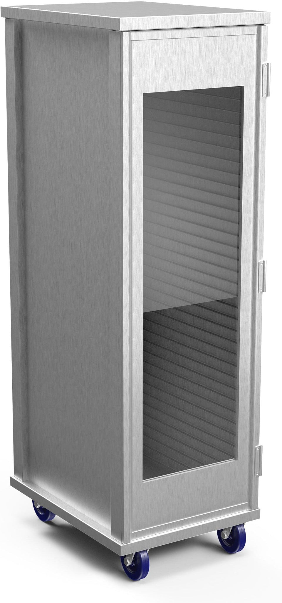 Winholt - Holds 40, 18″ x 26″ Pans Aluminum Enclosed Cabinet With Acrylic Door - EC1840-C-LD