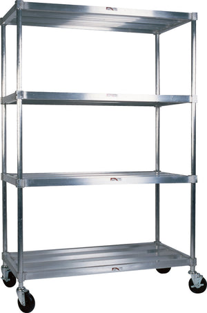 Winholt - Mobile Kit for Sani-Adjustable Shelving & Locking Casters - SAS-MK-LC