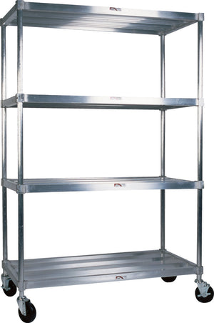 Winholt - Mobile Kit for Sani-Adjustable Shelving & Locking Casters - SAS-MK-LC (Special Order 4-6 Weeks)