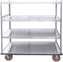 Winholt - Queen Mary Stainless Steel Banquet Service Cart with 3 Shelves - BNQT-3-SS