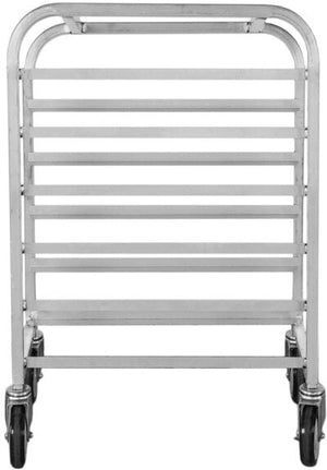 Winholt - Six 10" Trays End Load Aluminum Platter Cart - AL-106