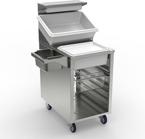 Winholt - Stainless Steel Chicken Breading Work Station - SSBC-3322-ZPC-KT