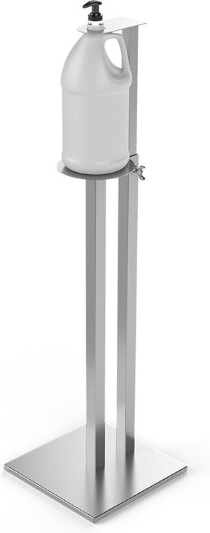 Winholt - Stainless Steel Sanitizer Dispensing Stand - SS1212DT