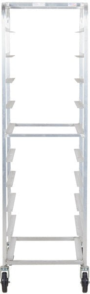 Winholt - Ten 18" Trays End Load Aluminum Platter Cart - AL-1810