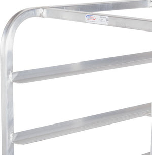 Winholt - Ten 18" Trays End Load Aluminum Platter Cart - AL-1810