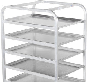 Winholt - Ten 18" Trays End Load Aluminum Platter Cart - AL-1810 (Special Order 4-6 Weeks)