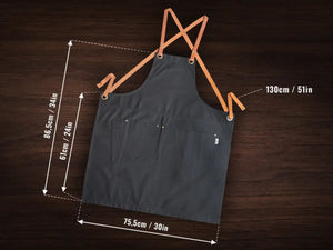 Witt - Black Pizza Apron - WI48651019