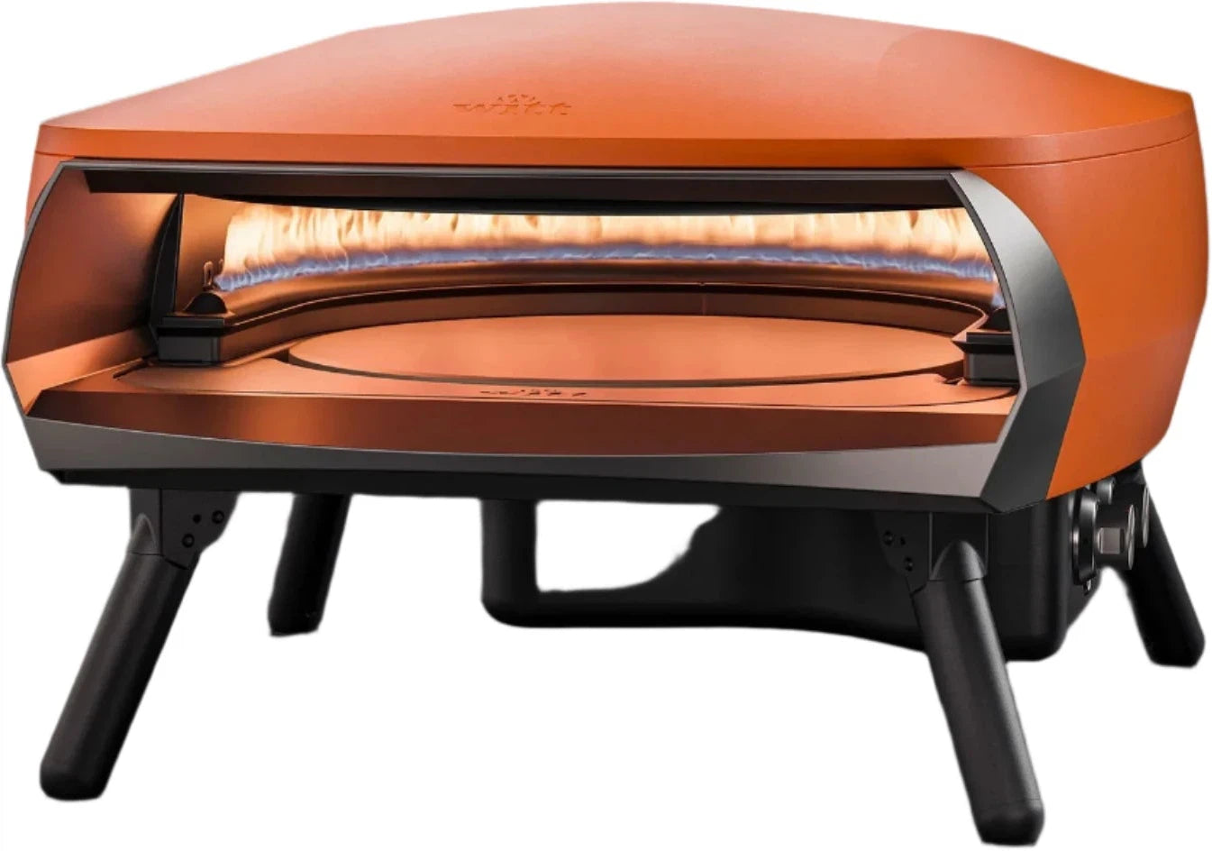 Witt - ETNA ROTANTE 2-Burner Orange Pizza Oven - WI80650066