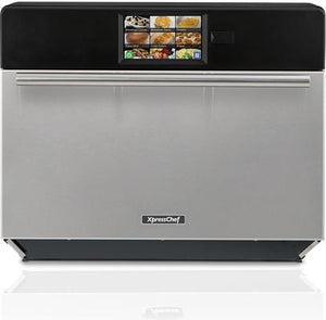 XpressChef - 208‐240V High-Speed Accelerated Cooking Countertop Oven with Teflon Coating and Touch Screen Display - MXP22TLT