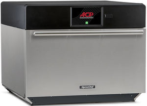 XpressChef - 208‐240V High-Speed Accelerated Cooking Countertop Oven with Teflon Coating and Touch Screen Display - MXP22TLT