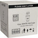 YesEco - 10 Oz White Paper Coffee Hot Cup, 1000/Cs - HOT10W