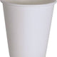 YesEco - 10 Oz White Paper Coffee Hot Cup, 1000/Cs - HOT10W