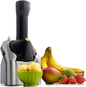 Yonanas - 200 Watts Coral Classic Vegan Non-Dairy Frozen Fruit Soft-Serve Dessert Maker - IC0902CR13