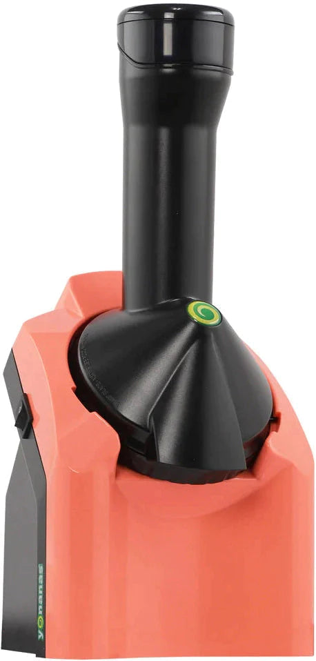 Yonanas - 200 Watts Coral Classic Vegan Non-Dairy Frozen Fruit Soft-Serve Dessert Maker - IC0902CR13